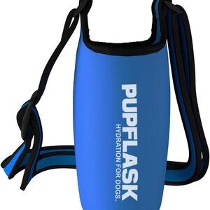 Tuff Pupper PupFlask Insulated Neoprene Dog Water Bottle Holder Sling Wide Strap